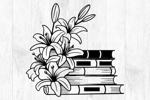 Book with Flowers Svg: Crafts and Graphics Review