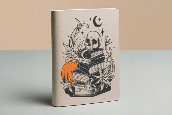 Halloween Book Lover SVG: Graphics for Crafts