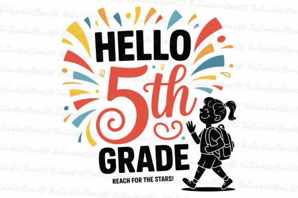 Hello 5th Grade Svg: Crafts & Graphics