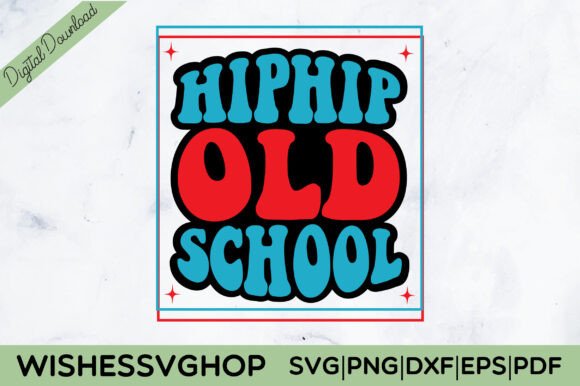 Hiphop Old School SVG PNG: Graphics for Crafts