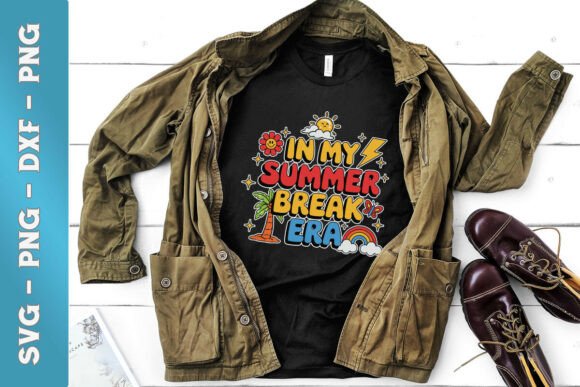 In My Summer Break Era Teacher SVG: Graphics for Crafts