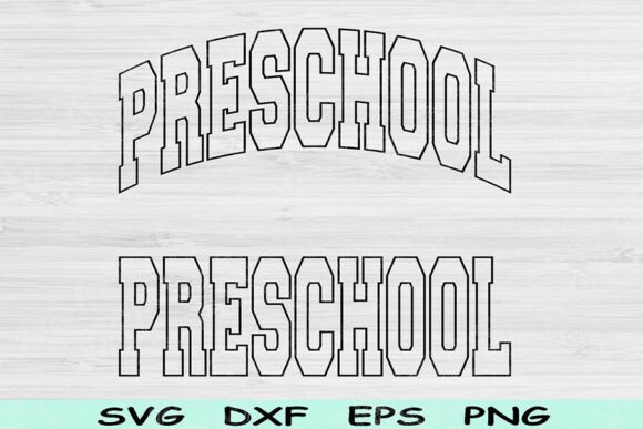 Pre School SVG & PNG: Crafts and Graphics