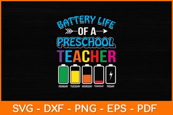 Reviewing the Battery Life of a Preschool Teacher Svg