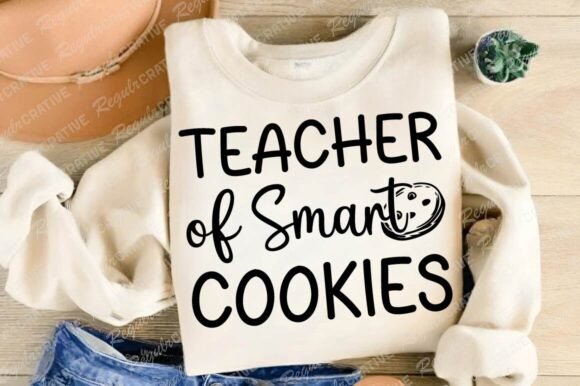 Teacher of Smart Cookies SVG for Crafts & Graphics