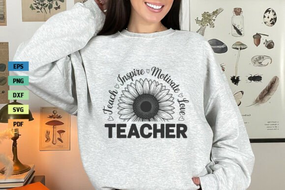 Teacher SVG for Crafts & Graphics
